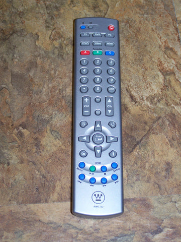 WESTINGHOUSE REMOTE  REPLACEMENT RMC-02  RMC 02 RMC02 TV DVD PC