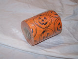 Never seen before Halloween Toilet Tissue roll Pumpkin jack o lanter faces