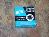 Vintage New old stock Presto Cooker Automatic Air Vent lot of 3