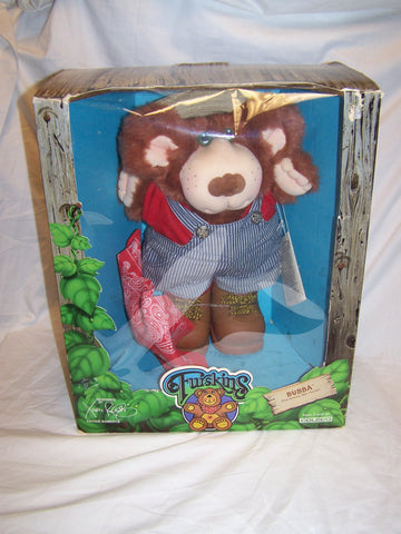 Vintage Coleco Bubba Furskins plush toy in box form 1986