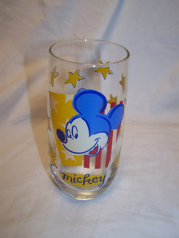 Vintage Mickey Mouse glass Walt Disney