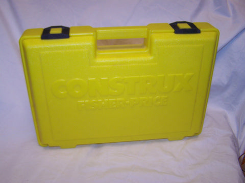 Vintage 1983 Fisher Price Construx Yellow case