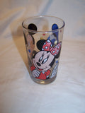 Vintage Mickey , Minnie , Donald  Walt Disney Company glass