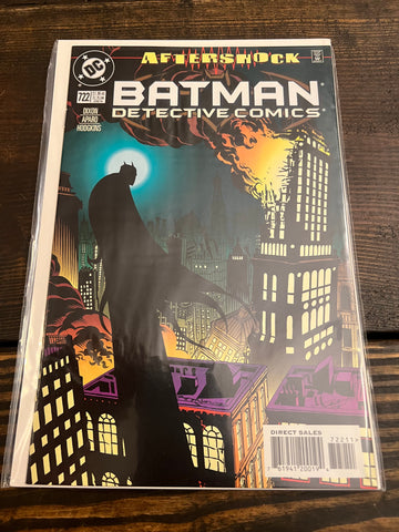 DC Comics Batman Detective Comics 722 June 1998 Comic Book