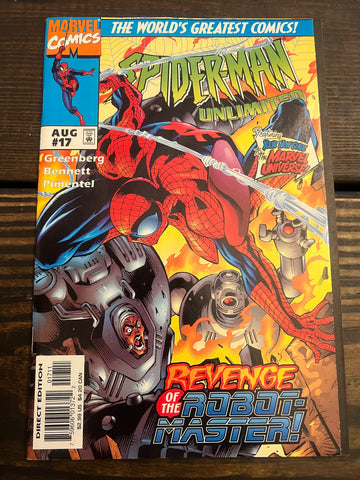 Marvel Comics Spider-Man Unlimited Aug 17 Direct Edition Comic Book