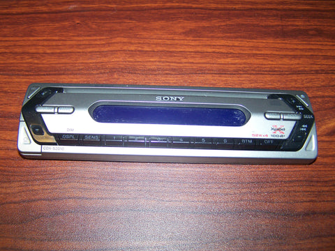 Sony Stereo Face Plate Replacement Model CDX-S2010 faceplate cdx s2010