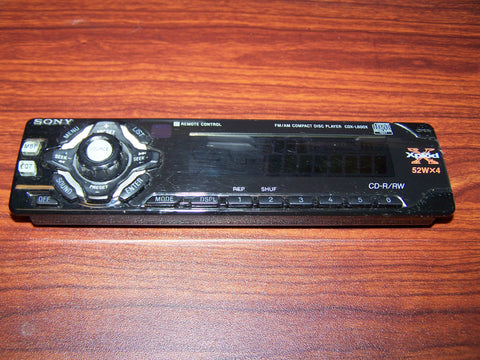 Sony Stereo Face Plate Replacement Model CDX-L600X faceplate cdx GTL600X