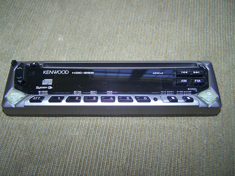 KENWOOD Stereo Face Plate Replacement Model KDC-222 faceplate KDC 222 KDC222