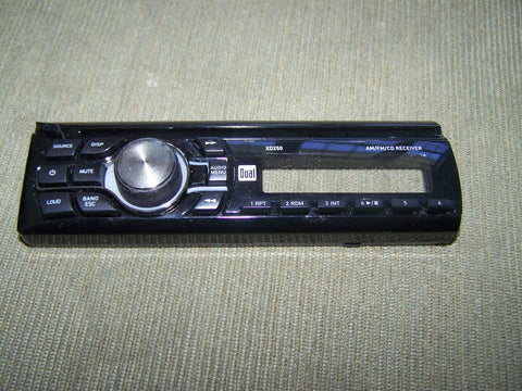 DUAL Stereo Face Plate Replacement Model XD250 faceplate