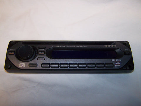 Stereo Face Plate Replacement Model CDX-GT10W faceplate cdx GT10w