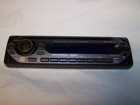 Stereo Face Plate Replacement Model CDX-GT200 faceplate cdx GT200