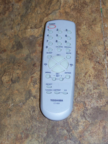 TOSHIBA CT-859  REMOTE  REPLACEMENT CT859 CT 859