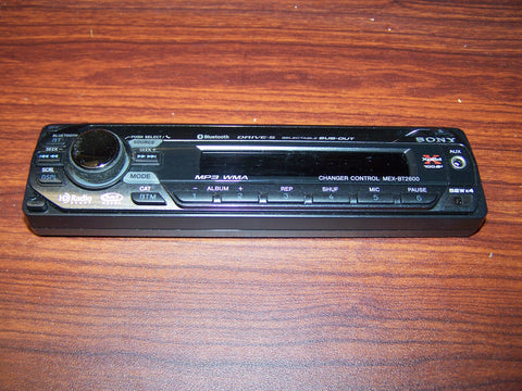 Sony Stereo Face Plate Replacement Model MEX-BT2600 faceplate MEX BT2600 MEXBT2600