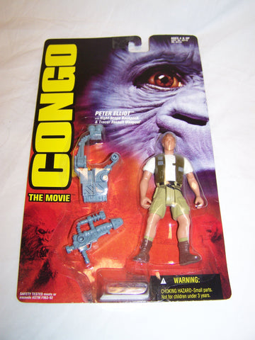 Vintage Kenner 1995 Congo Action figure MOC " Peter Elliot "