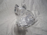 Cute Glass Cat Piggy Bank