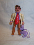 Vintage 1989 Kenner Mr Sleaze & FooFoo Police Academy Action Figure