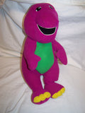 Vintage Playskool Talking barney plush 17"