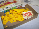 Vintage 1973 Mattel Monogram Piper Tri-Pacer Plane Model 6822