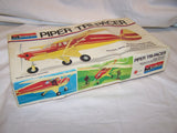 Vintage 1973 Mattel Monogram Piper Tri-Pacer Plane Model 6822