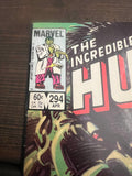 Marvel Comics The Incredible Hulk Apr 294 Comic Book