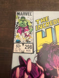 Marvel Comics The Incredible Hulk Aug 298 Comic Book